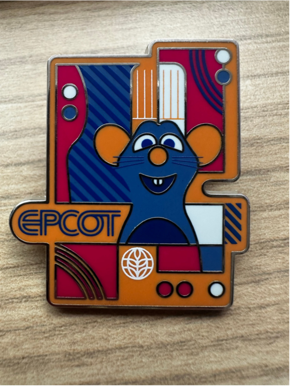 Remy 2025 Disney EPCOT Center Pavilion Symbol Ratatouille Pin Mystery Box
